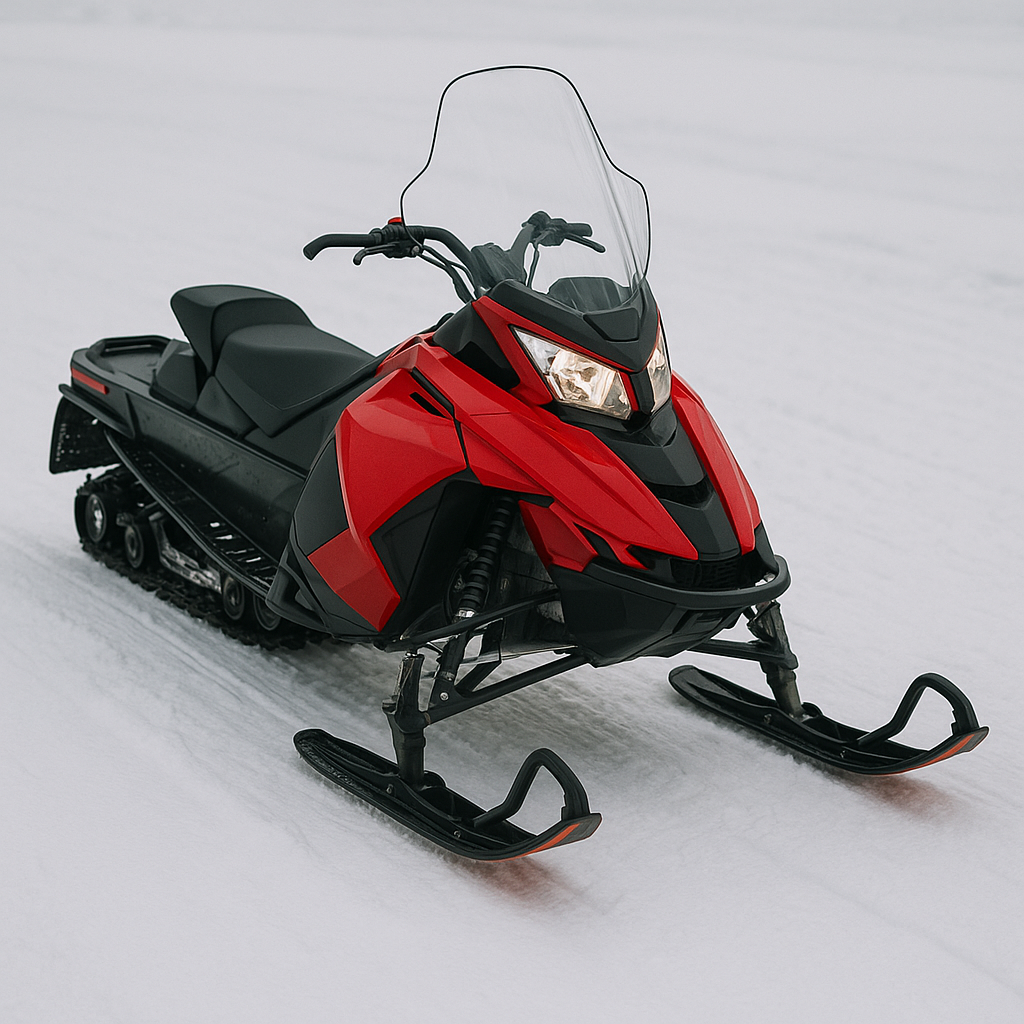 Snowmobile_red