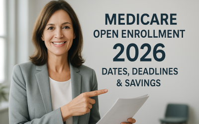 Medicare Open Enrollment 2026: Dates, Deadlines & Savings