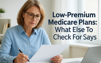 Low-Premium Medicare Plans: What Else To Check For Savings