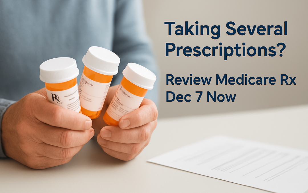 Taking Several Prescriptions? Review Your Medicare Drug Coverage Before December 7